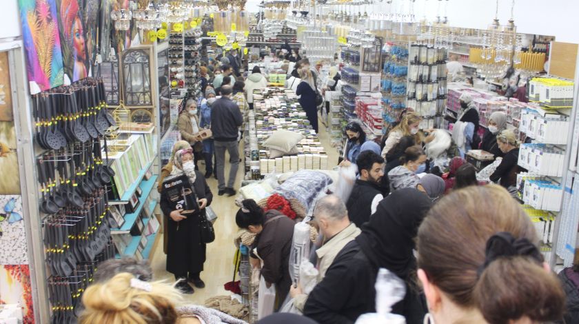 Tekirdağ’da indirim izdiham 5