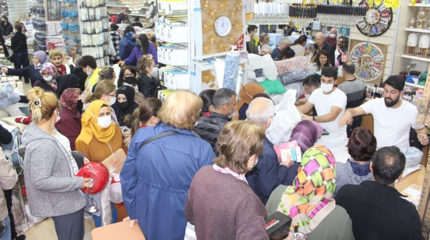 Tekirdağ’da indirim izdiham 9