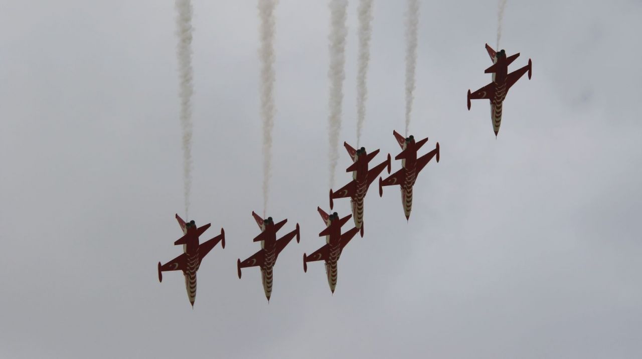 Türk Yıldızlarından Tunceli’de nefes kesen görüntüler 5