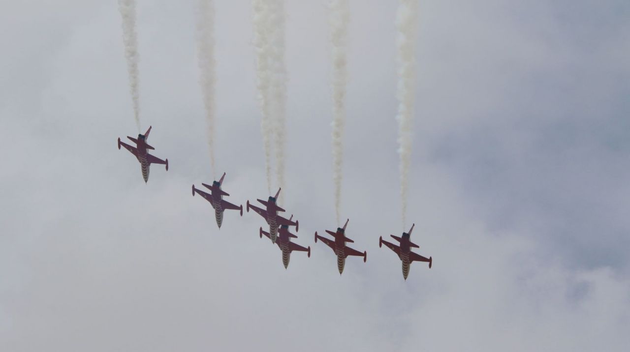 Türk Yıldızlarından Tunceli’de nefes kesen görüntüler 6