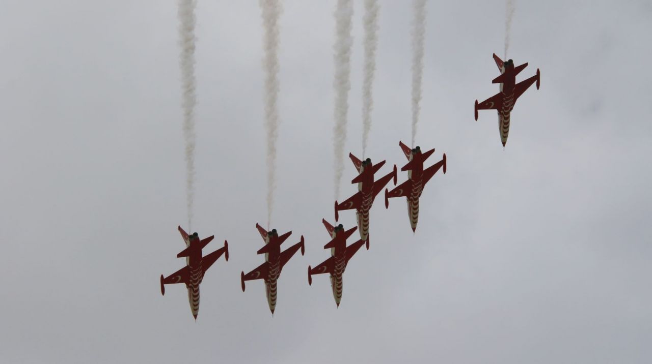 Türk Yıldızlarından Tunceli’de nefes kesen görüntüler 9