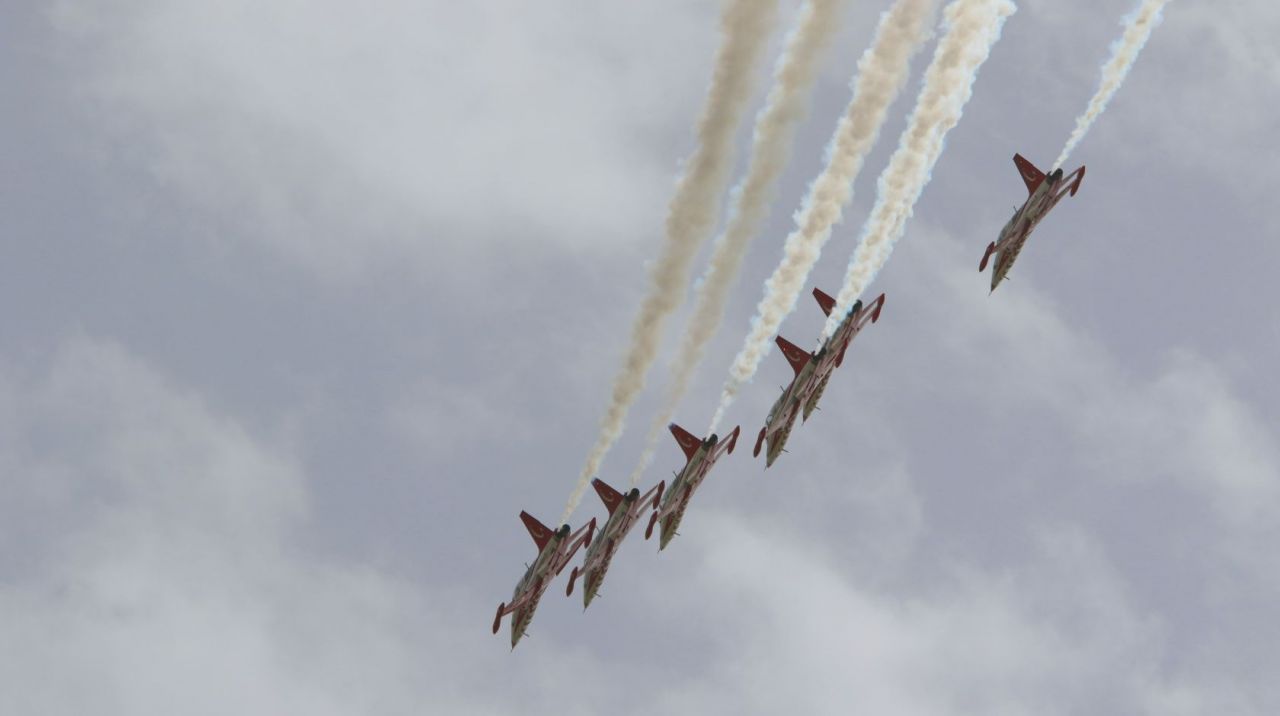 Türk Yıldızlarından Tunceli’de nefes kesen görüntüler 14