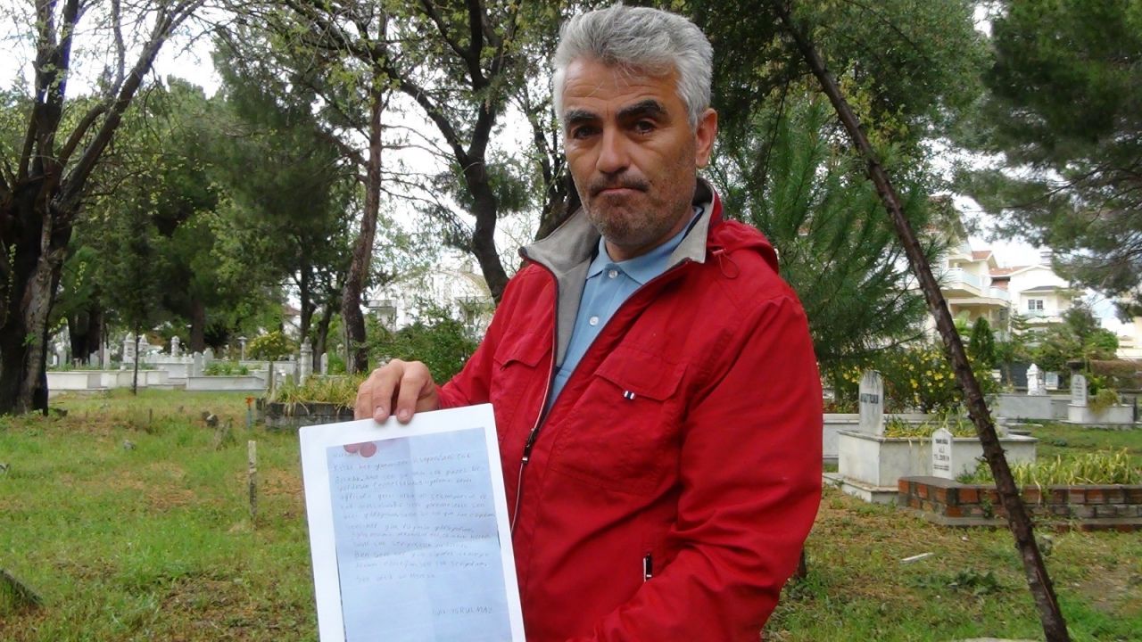 Köpekten kaçarken kamyonun altında kalan Mahra'nın mezarına arkadaşlarından duygulandıran mektup 7