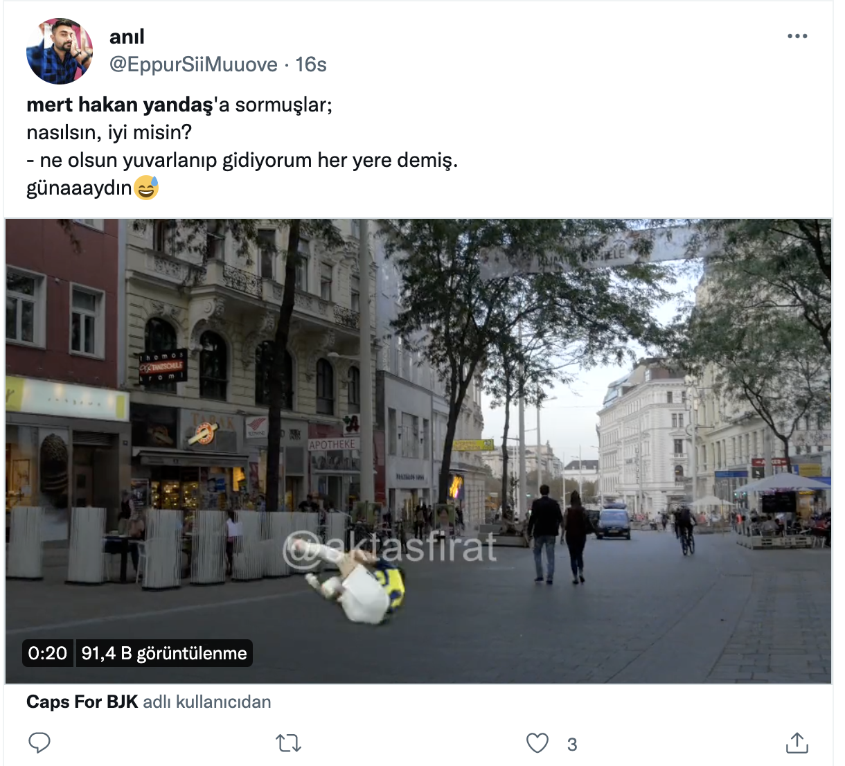 Sosyal medya çok acımasız! Mert Hakan Yandaş’ın taklasıyla ilgili atılan tweetler gülmekten kırıyor 25