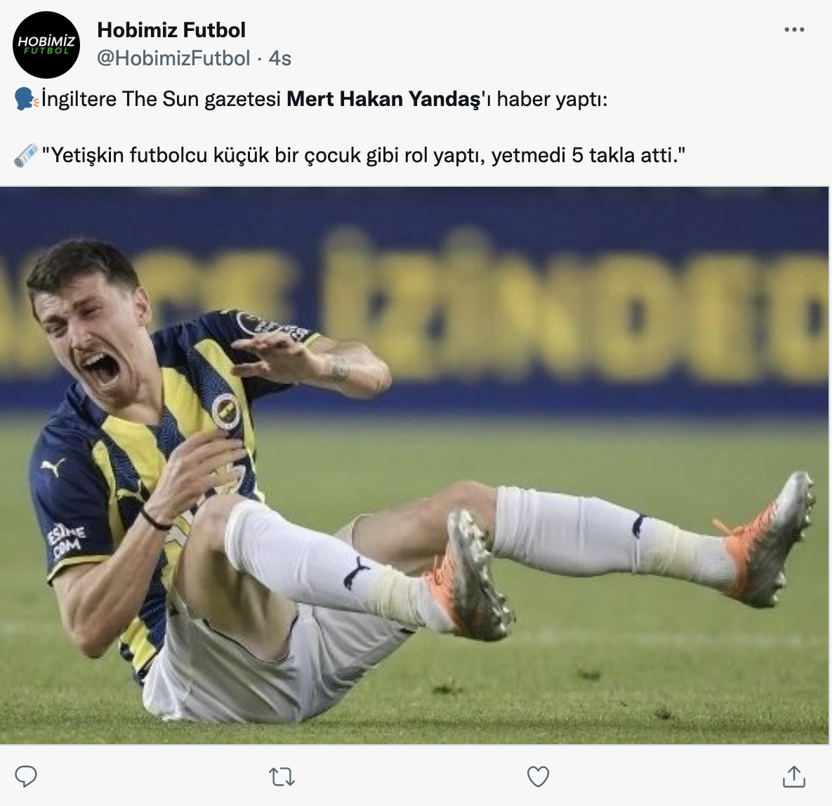 Sosyal medya çok acımasız! Mert Hakan Yandaş’ın taklasıyla ilgili atılan tweetler gülmekten kırıyor 32