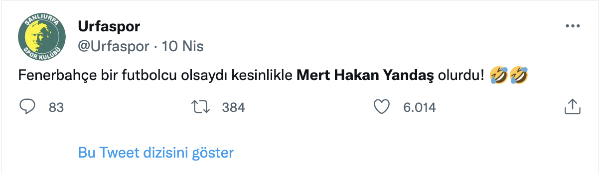 Sosyal medya çok acımasız! Mert Hakan Yandaş’ın taklasıyla ilgili atılan tweetler gülmekten kırıyor 9