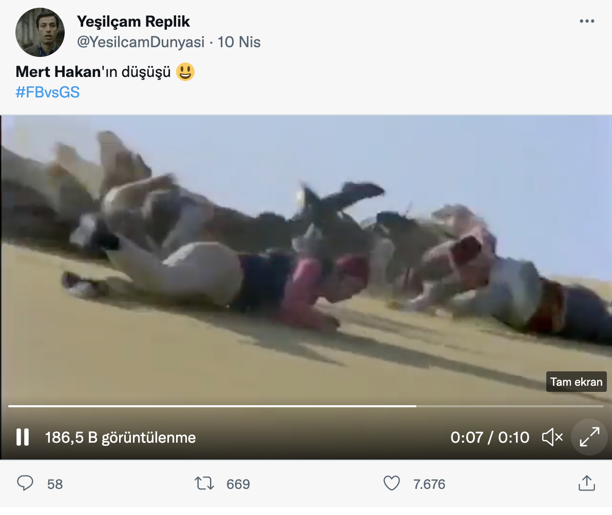 Sosyal medya çok acımasız! Mert Hakan Yandaş’ın taklasıyla ilgili atılan tweetler gülmekten kırıyor 7
