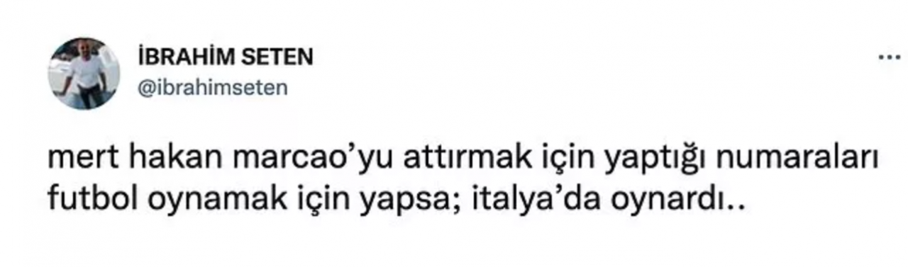 Sosyal medya çok acımasız! Mert Hakan Yandaş’ın taklasıyla ilgili atılan tweetler gülmekten kırıyor 16