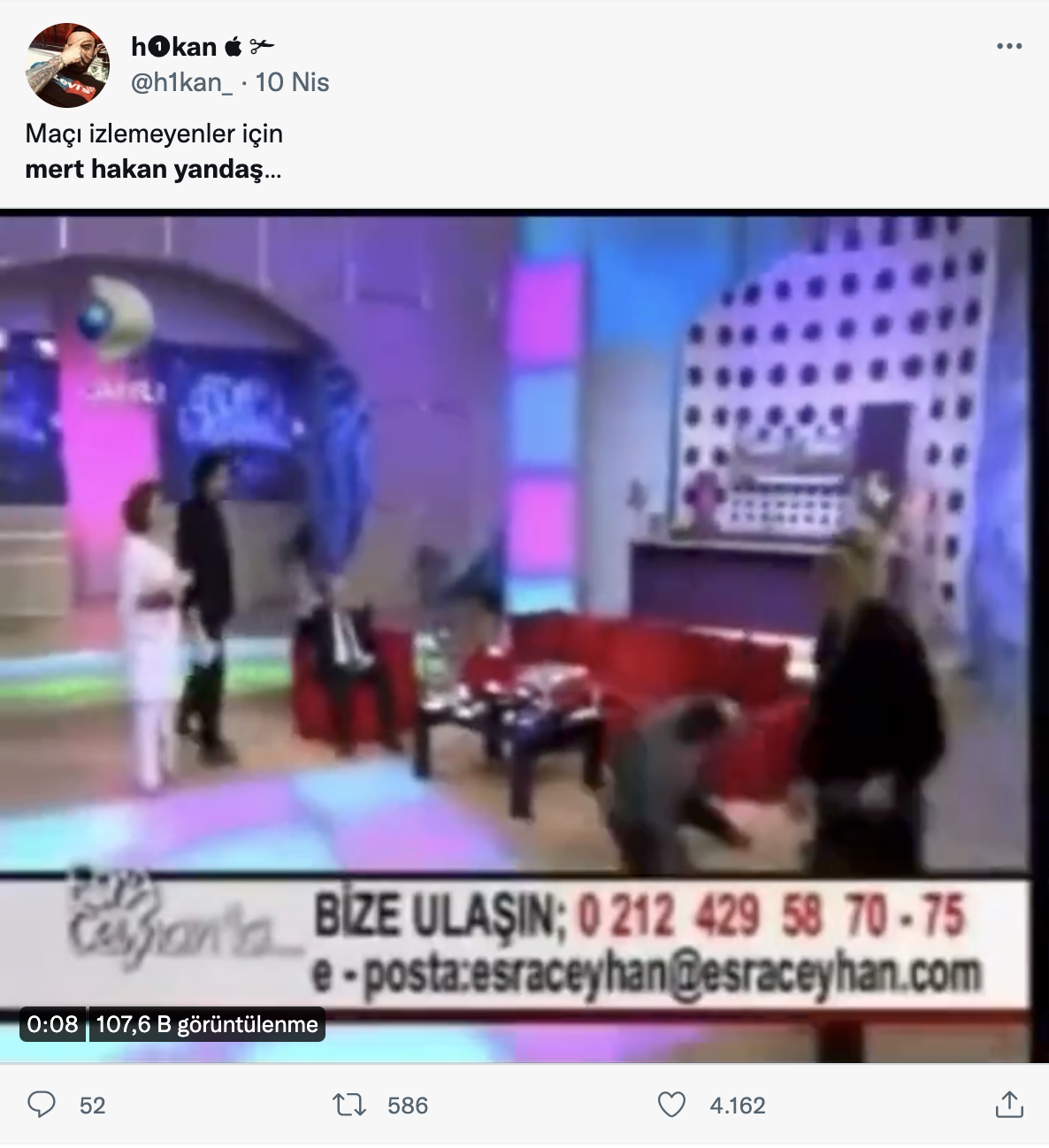 Sosyal medya çok acımasız! Mert Hakan Yandaş’ın taklasıyla ilgili atılan tweetler gülmekten kırıyor 3