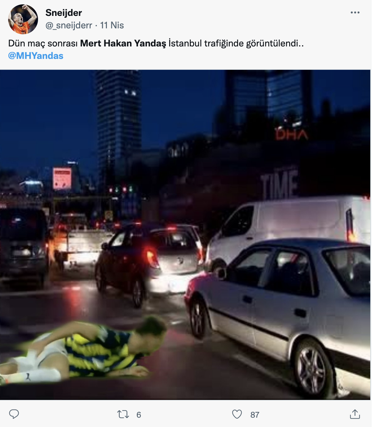 Sosyal medya çok acımasız! Mert Hakan Yandaş’ın taklasıyla ilgili atılan tweetler gülmekten kırıyor 27