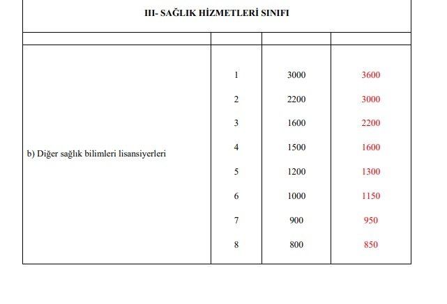 3600 ek gösterge kimlere verilecek? Kim ne kadar ek gösterge alacak? İşte meslek meslek tam liste 20