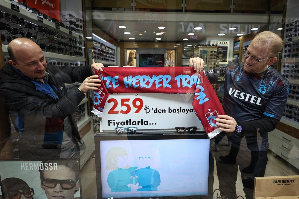 Trabzon'da yer gök bordo mavi! 5