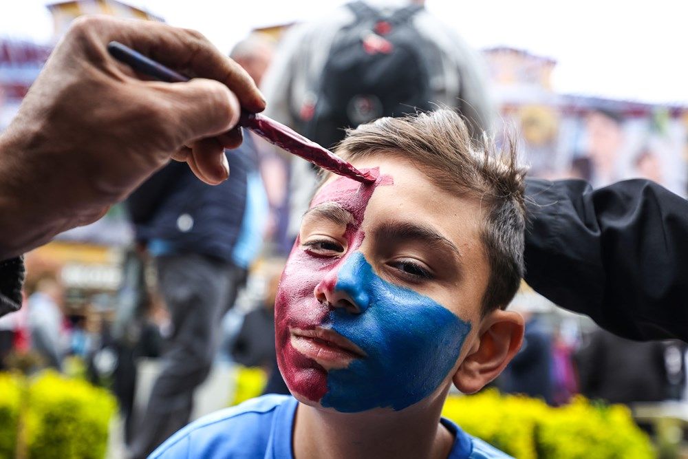 Trabzon'da yer gök bordo mavi! 12