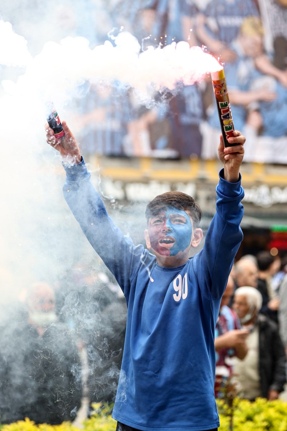 Trabzon'da yer gök bordo mavi! 11