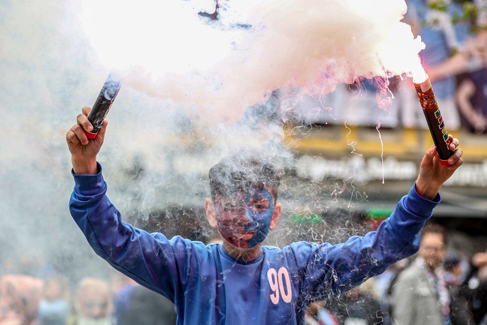 Trabzon'da yer gök bordo mavi! 13