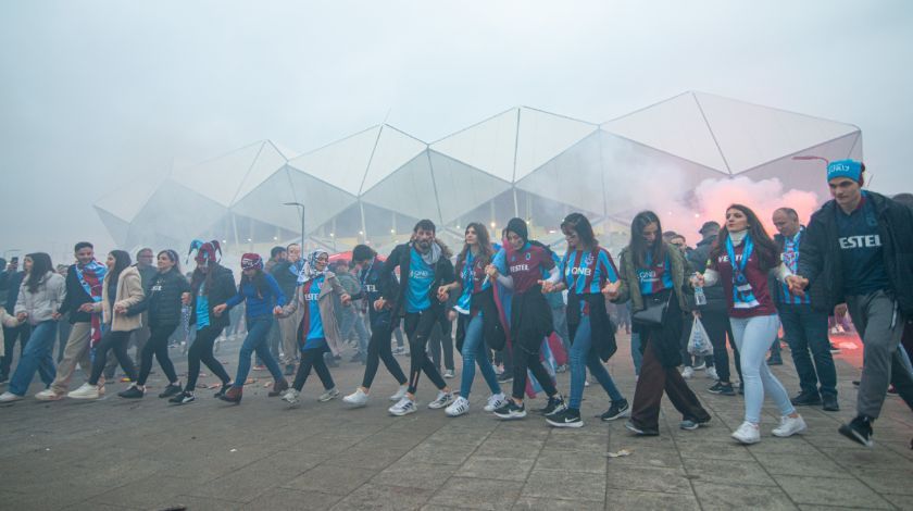 Trabzon'da yer gök bordo mavi! 23