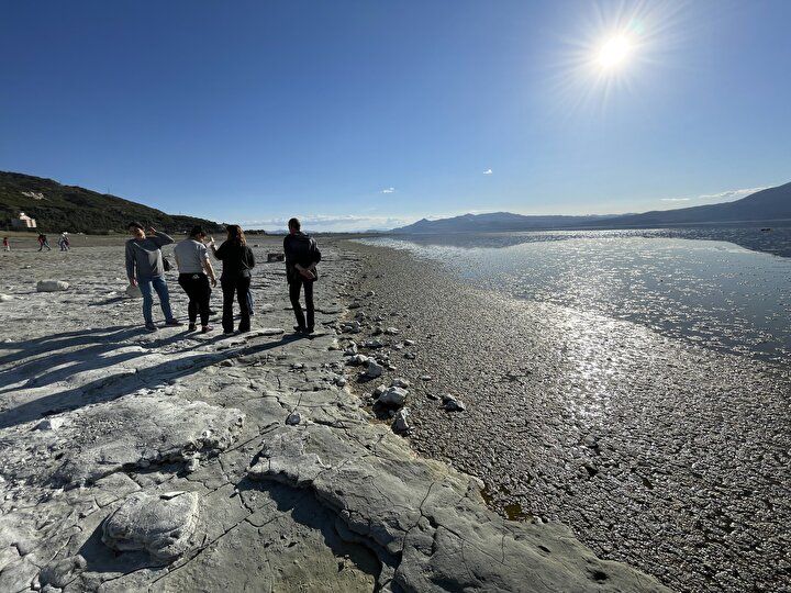 Burdur Gölü'nde endişelendiren görüntü 4