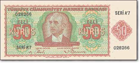 Eski paralar artık çok değerli! İşte, dünden bugüne Türk Lirası... 34