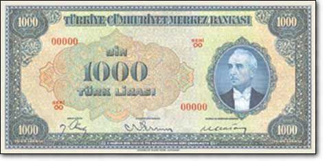 Eski paralar artık çok değerli! İşte, dünden bugüne Türk Lirası... 37