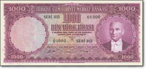 Eski paralar artık çok değerli! İşte, dünden bugüne Türk Lirası... 39
