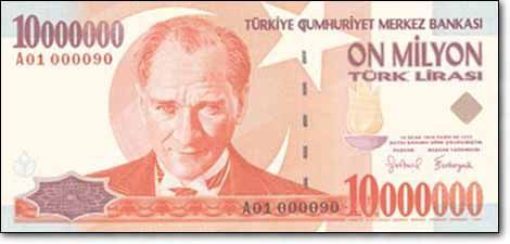 Eski paralar artık çok değerli! İşte, dünden bugüne Türk Lirası... 59