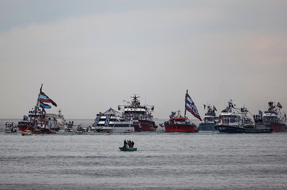 Şampiyon Trabzonspor, kupasına kavuştu 26