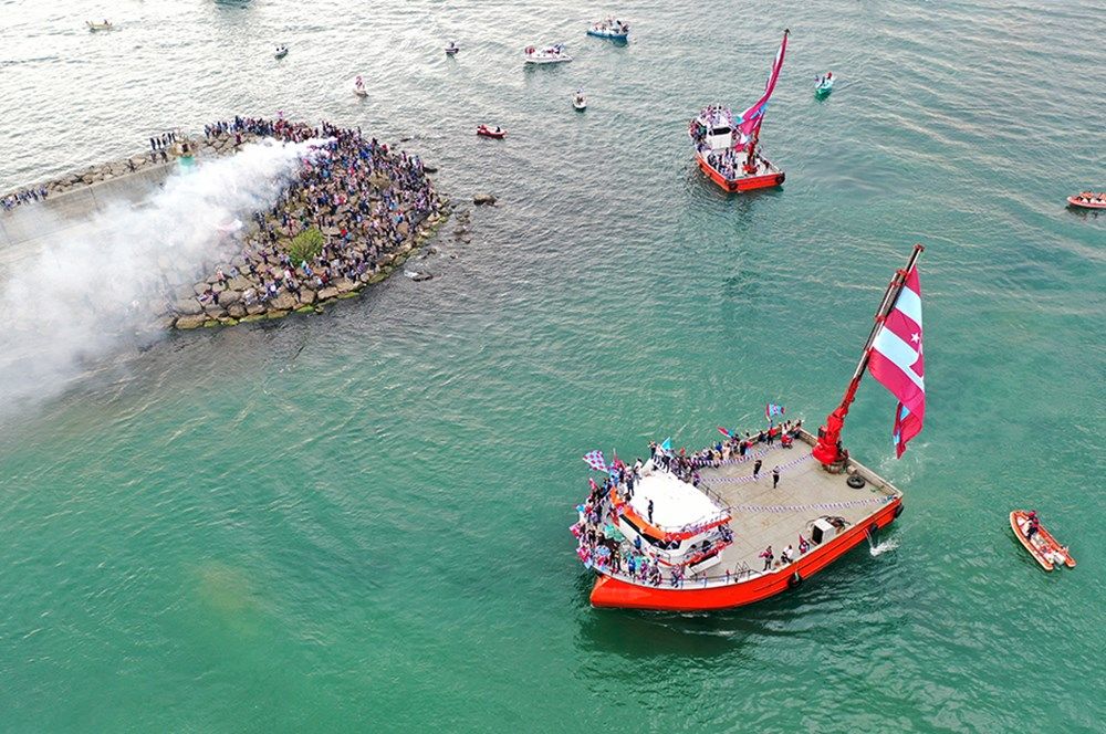 Şampiyon Trabzonspor, kupasına kavuştu 35