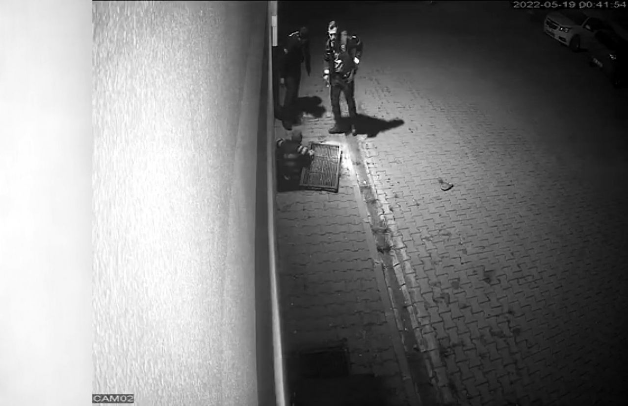 Mazgalı kaldırdı, bekçilerle karşılaştı 1