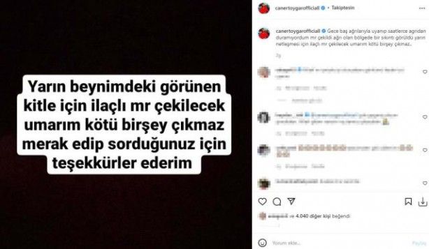 Caner Toygar'dan kötü haber 2