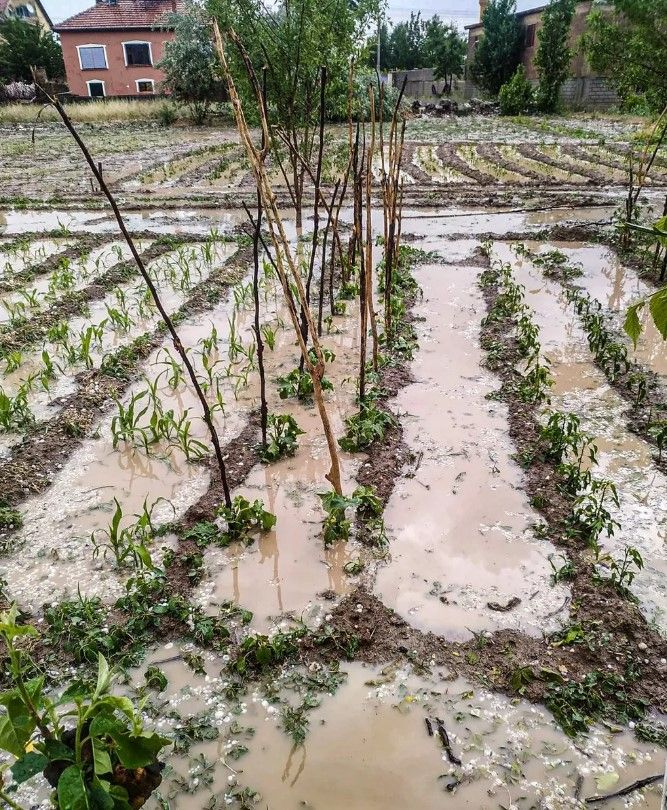 Konya'da kıyamet gibi görüntü! Sosyal medyada olay oldu... 7