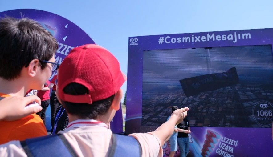 Konya'dan uzaya dondurma gönderdiler 3