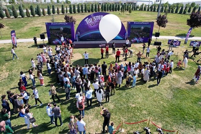 Konya'dan uzaya dondurma gönderdiler 9