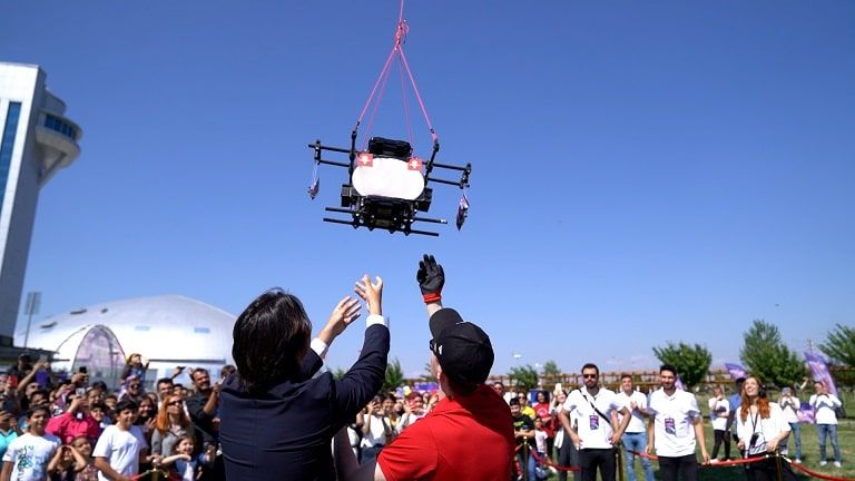 Konya'dan uzaya dondurma gönderdiler 10