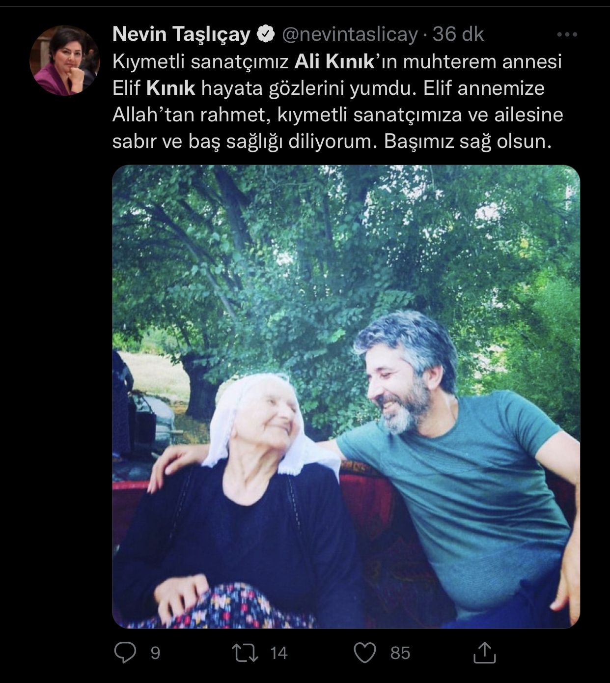 Ünlü sanatçı Ali Kınık‘ın acı günü! 4