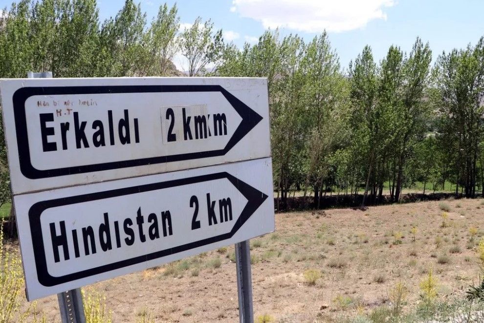 Van'da şaşırtan görüntü! Gelen şaşkına dönüyor: Biz 'Hindistan'ı geri istiyoruz 2