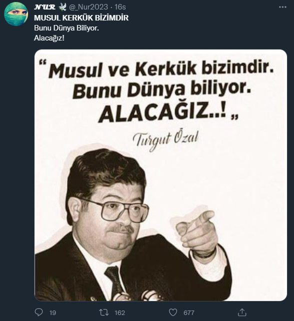 Musul-Kerkük bizimdir... Bunu dünya biliyor, ALACAĞIZ! 44