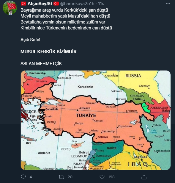 Musul-Kerkük bizimdir... Bunu dünya biliyor, ALACAĞIZ! 45