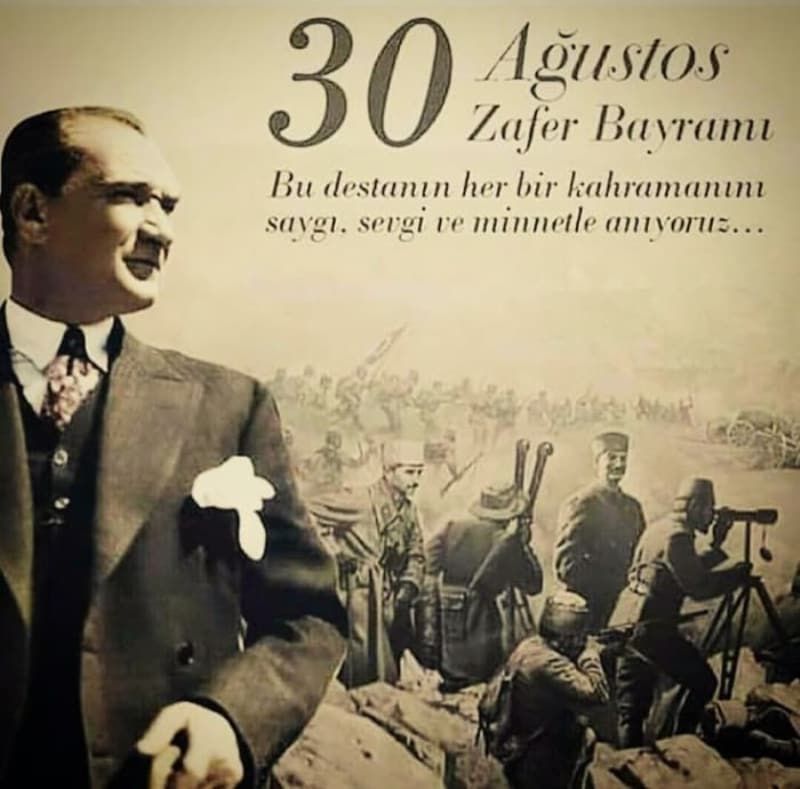 Zafer Bayramı'na 1 ay kaldı! 1926'dan itibaren Zafer Bayramı olarak kutluyoruz... 37