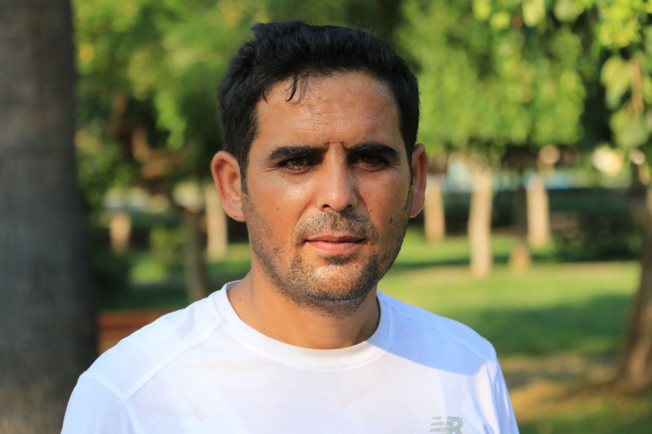 Hakkını aramak için Ankara'ya yürüyor 3