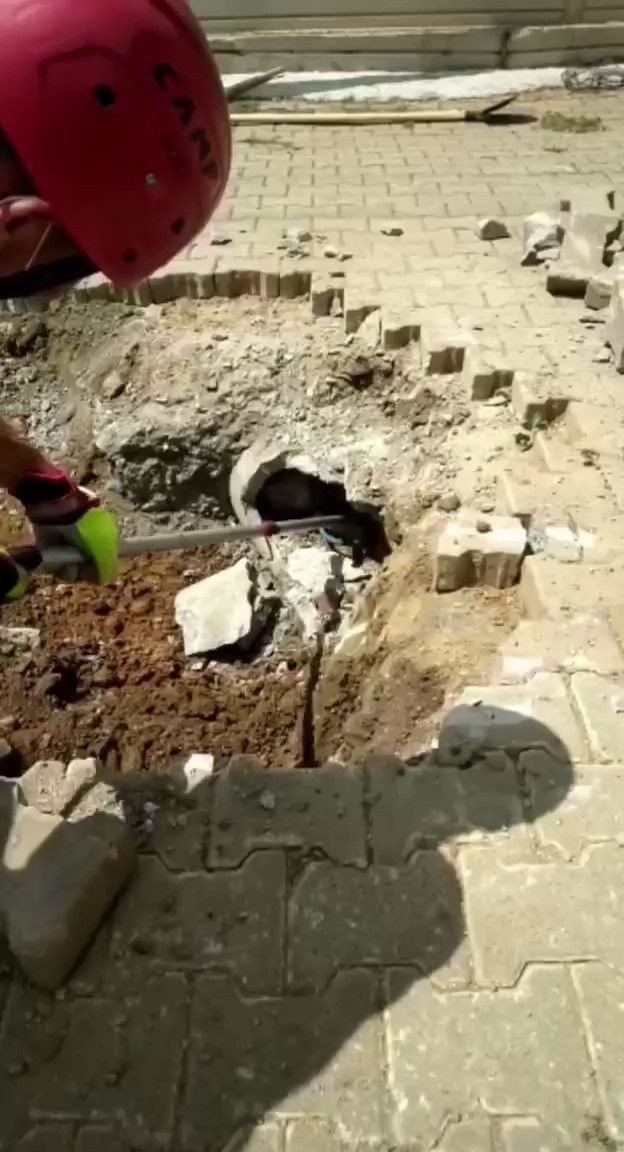 Denizli'de yerin altından garip sesler geliyordu! Çıkan şey herkesi şaşkına çevirdi 3