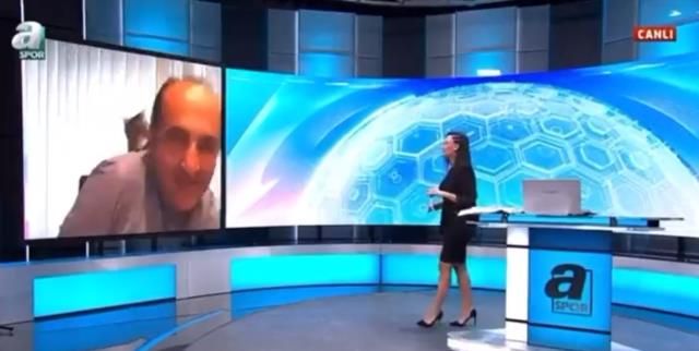 Ünlü yorumcu canlı yayında kedinin gazabına uğradı! 3