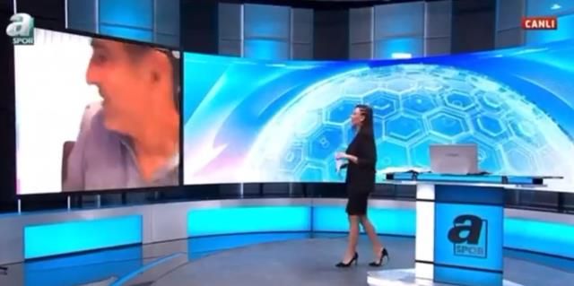 Ünlü yorumcu canlı yayında kedinin gazabına uğradı! 4