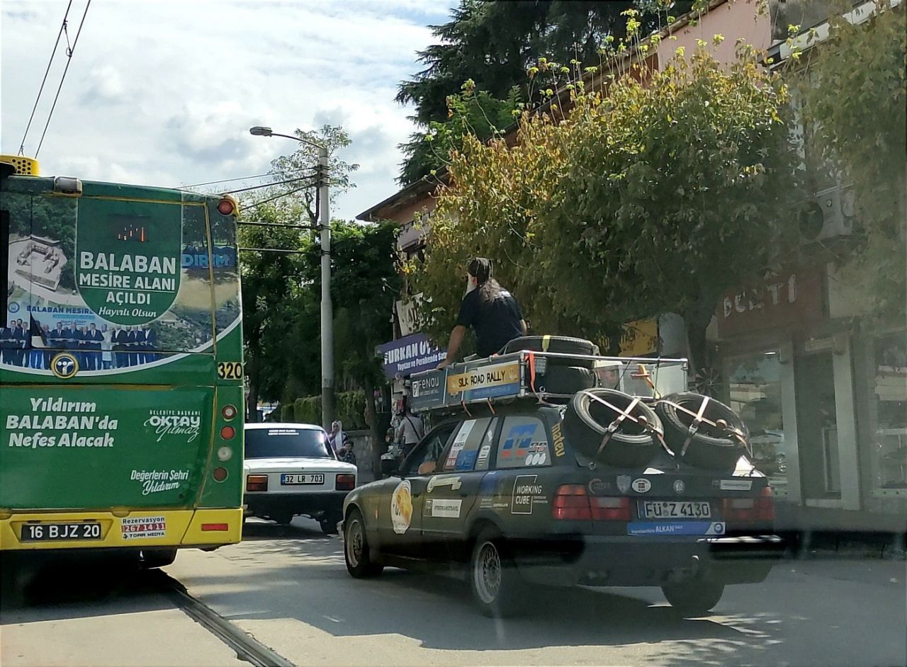Görenler şaştı kaldı! Alman'ın Bursa'da yaptığına bakın 2
