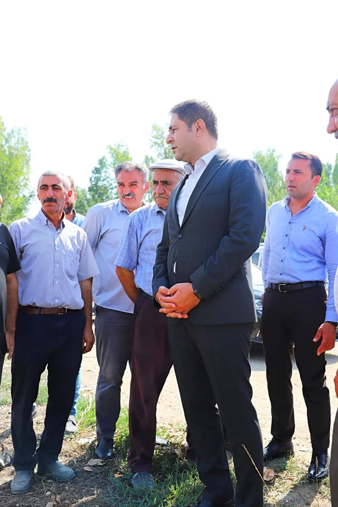 MHP heyeti doğal afet yaşayan Kazova bölgesinde 17