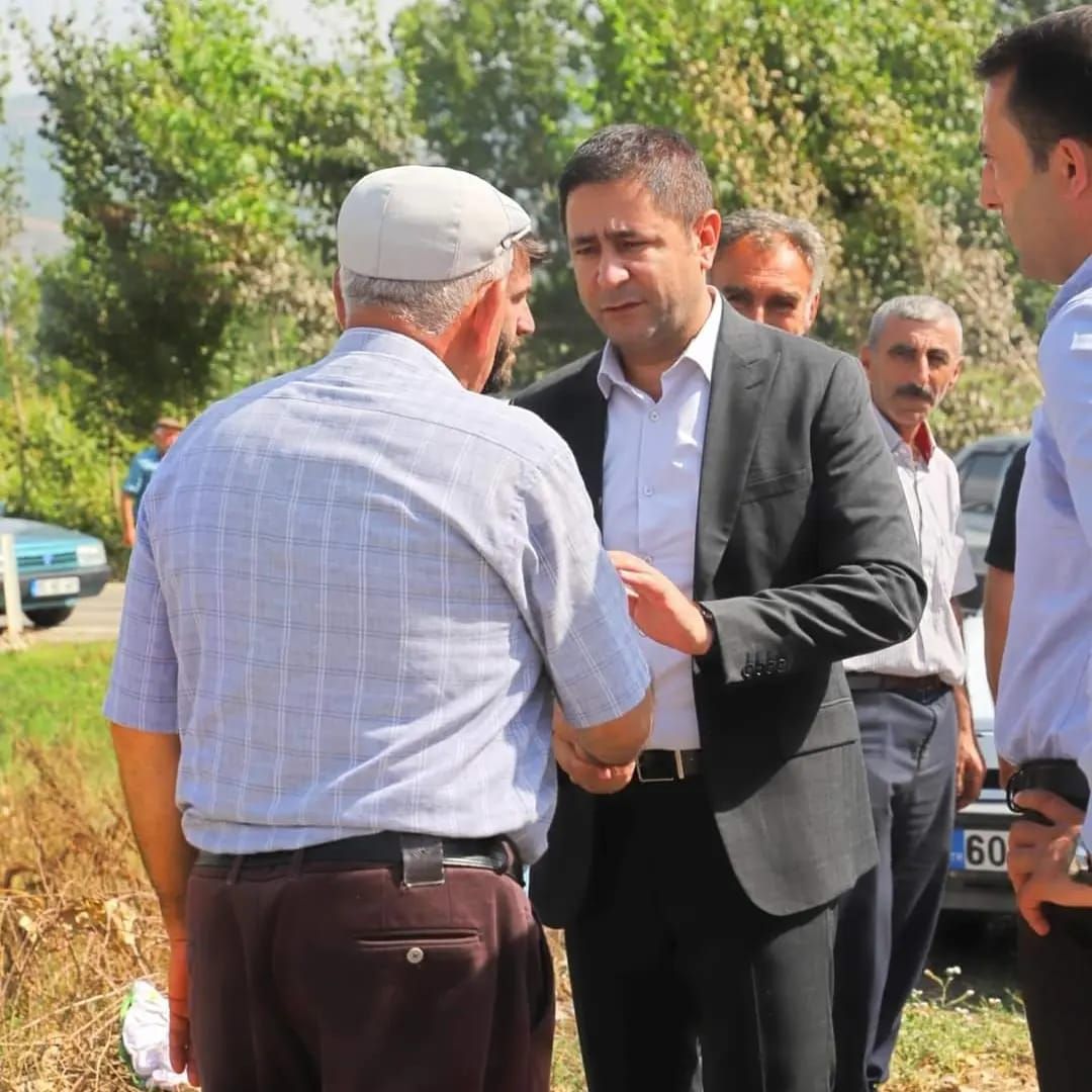 MHP heyeti doğal afet yaşayan Kazova bölgesinde 4