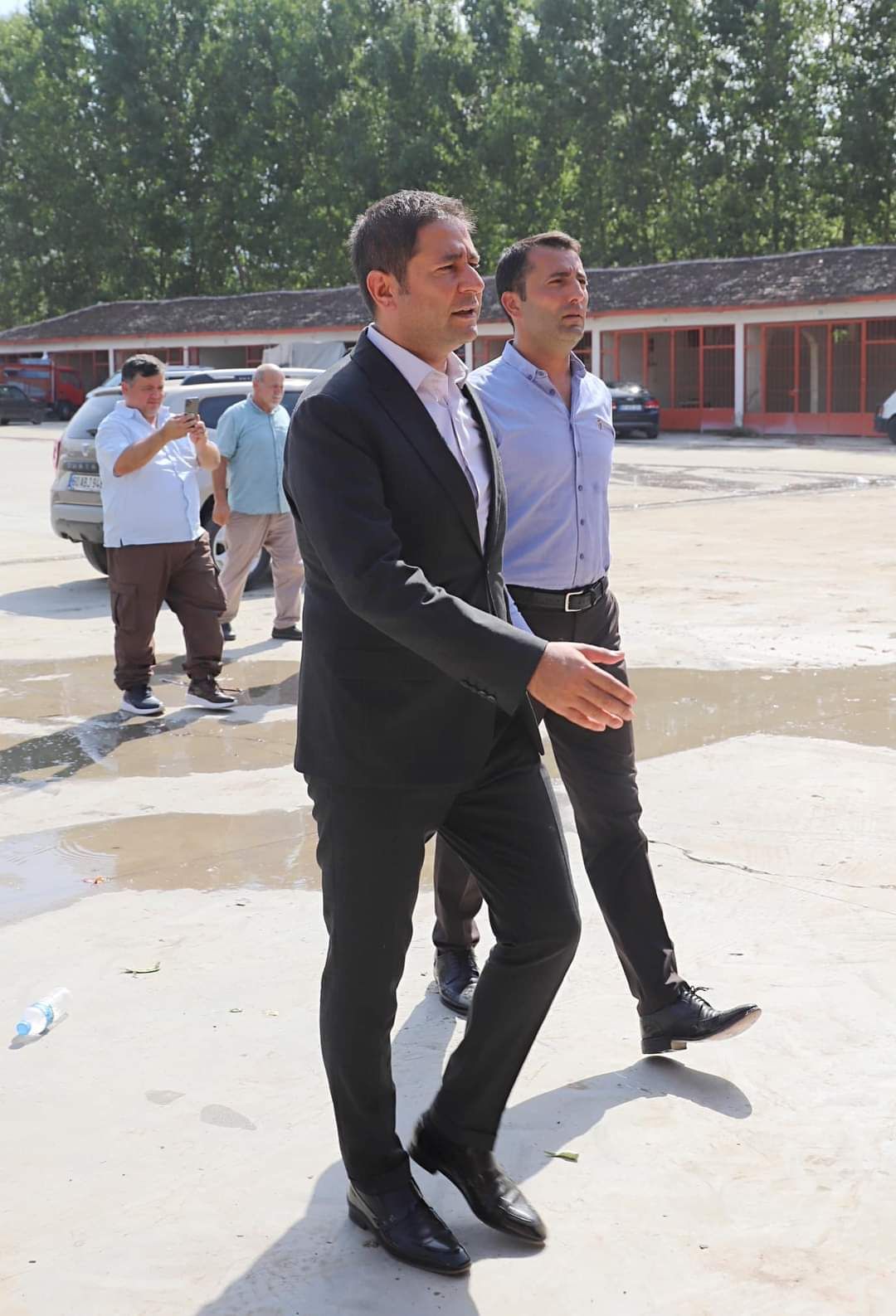 MHP heyeti doğal afet yaşayan Kazova bölgesinde 6