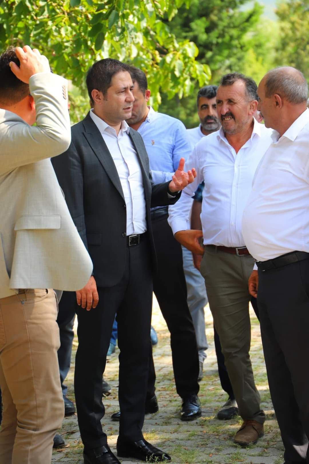 MHP heyeti doğal afet yaşayan Kazova bölgesinde 13