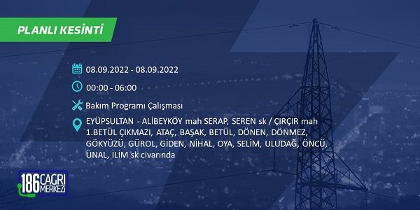8 Eylül Perşembe elektrikler ne zaman saat kaçta gelecek? İşte elektrik kesinti saatleri 26