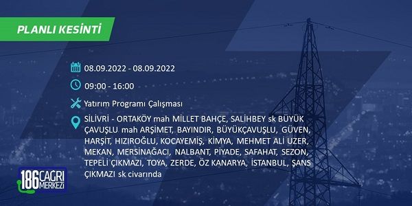8 Eylül Perşembe elektrikler ne zaman saat kaçta gelecek? İşte elektrik kesinti saatleri 29