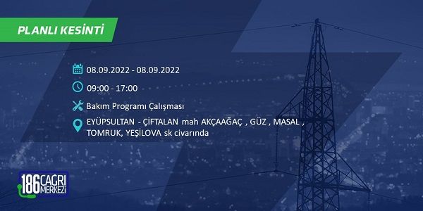 8 Eylül Perşembe elektrikler ne zaman saat kaçta gelecek? İşte elektrik kesinti saatleri 30